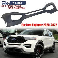 For 2020 2021 2022 Ford Explorer Front Upper Bumper Cover Black Primed FO1014140