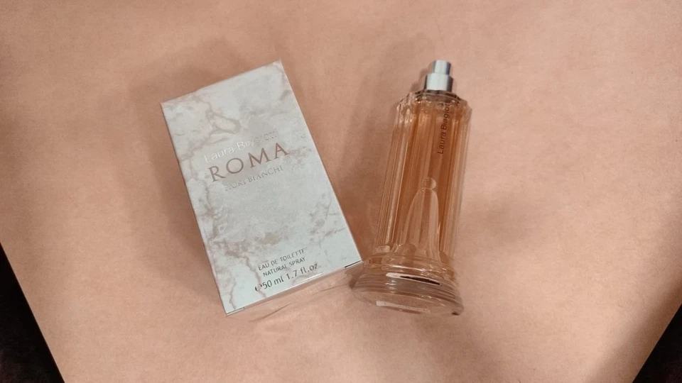 Laura Biagiotti Roma Fleurs Blanches Eau De Parfum 50 Ml Spray Scellé - Photo 1/1