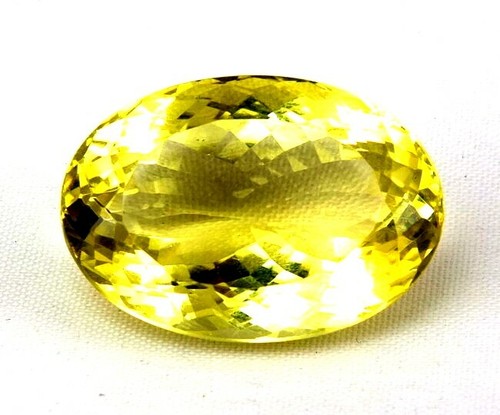 SHOLA Echt 38,15 Ct Natürlicher Lemon Citrin aus Madagaskar - Bild 1 von 2