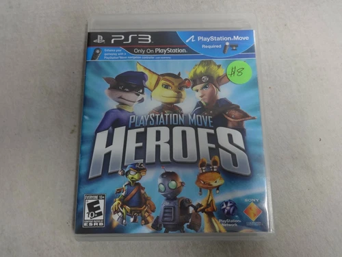 Playstation Move Heroes Sony Playstation 3 PS3 Game Complete Free Ship