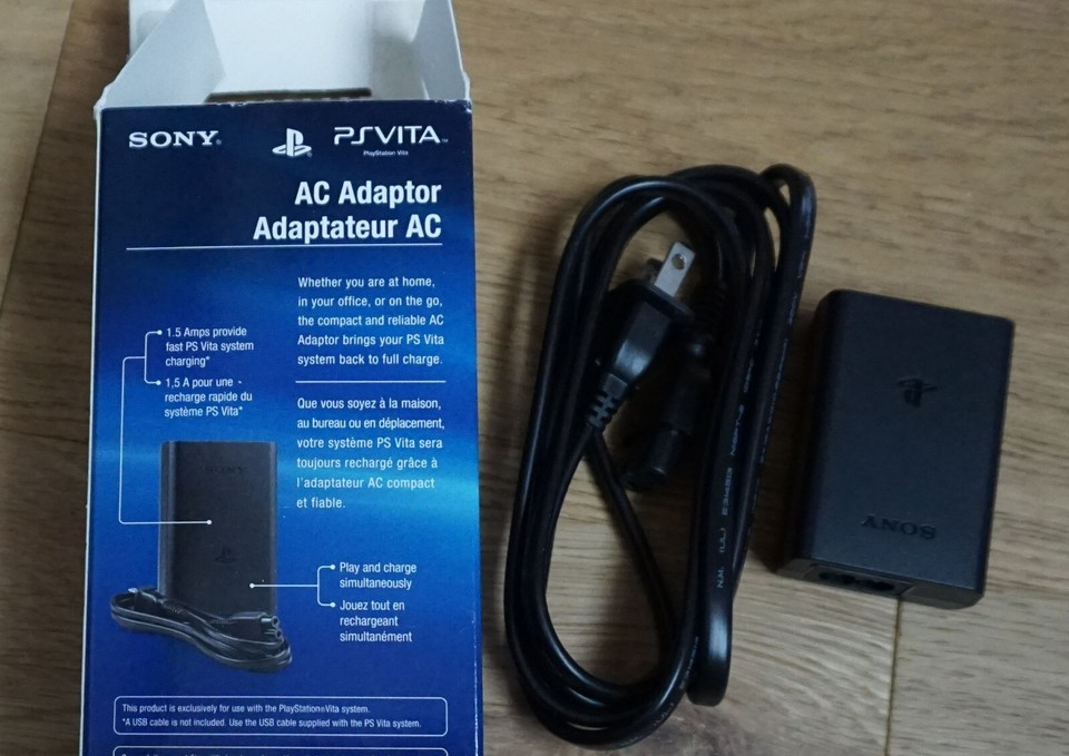 Genuine SONY PS Vita AC Adapter Playstation Power Supply 91172 eBay