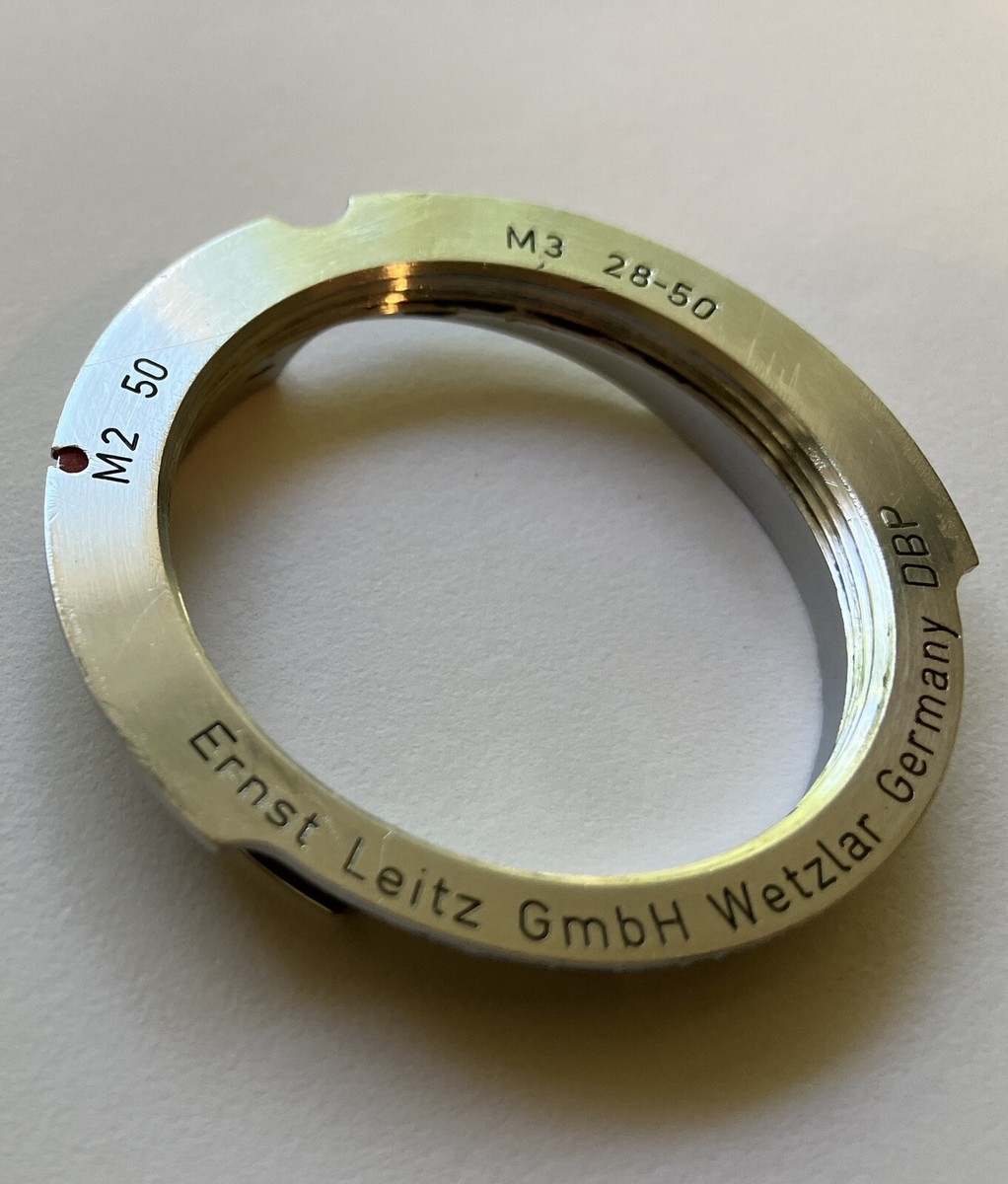 Leica M2 50 - M3 28-50 Adapter Converter Ring Ernst Leitz