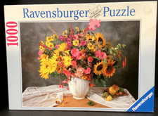 Ravensburger 1000pc Sunflowers by U. Shneiders 2000 jigsaw puzzle