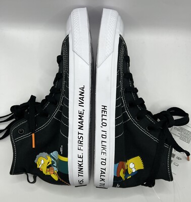 Adidas The Simpsons x Nizza Hi RF J 'Pranks On Moe' Men s Size 5 1/2