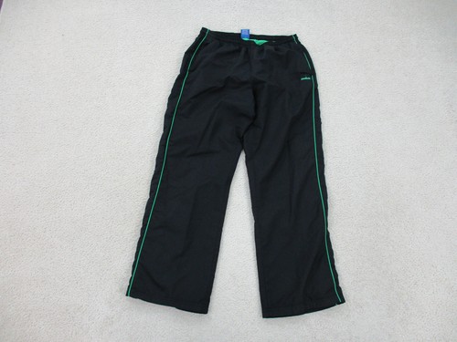 Reebok Pants Adult Medium Black Green 