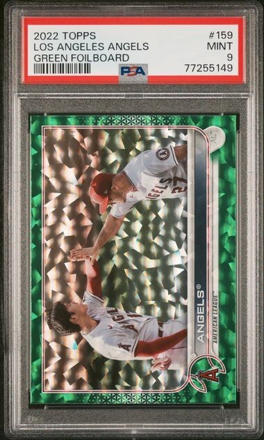 大谷翔平 2022 Topps1st Edition Green Foil 大谷翔平 2022 Topps1st Edition Green Foil