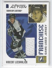 2003-04 ITG Action Jerseys #M267 Vincent Lecavalier  Print run only 100 copies!!