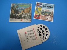 Sawyer's Viewmaster Stereo Pictures Tour Booklet Pikes Peak and Colorado Springs