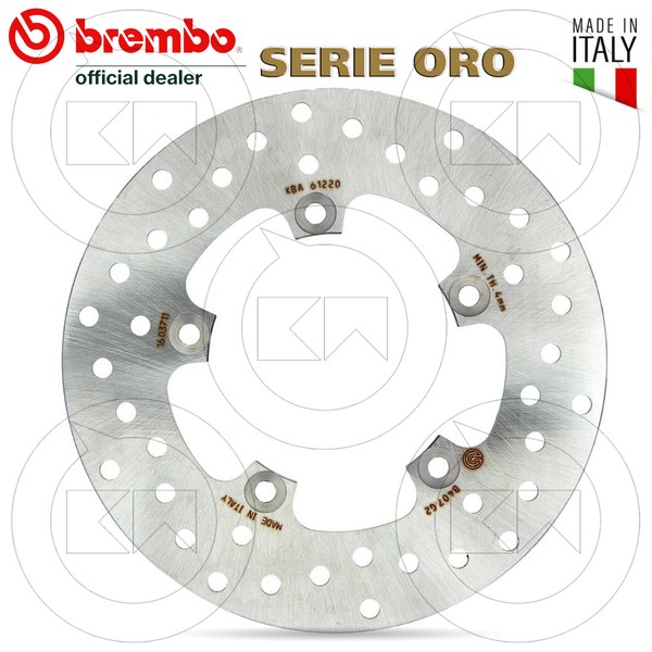 Bremsscheibe Hinten Brembo 68B407G2 Mondial Rz Nuda 999 2014 2015-image