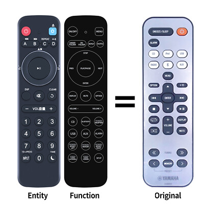 New ZC89320 Replace Remote Control For Yamaha Micro Component