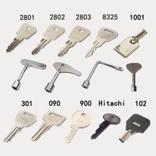 14pcs Elevator Key Set 2801 2802 2803 control Machine Room Key Chain 301 090 102