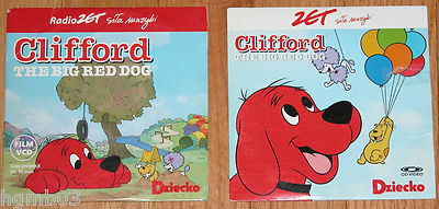 2 FILMY BAJKI DLA DZIECI CLIFFORD THE BIG RED DOG FORMAT VCD