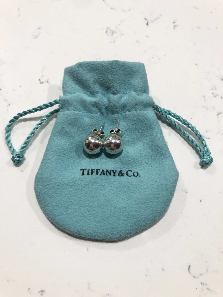Tiffany and sale co ball earrings