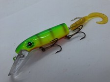 6" Joe Bucher Baby Depth Raider Squirrelly Miller Perch Crankbait Musky Lure