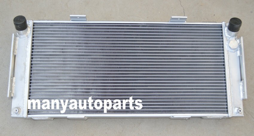 50MM ALUMINUM RADIATOR FOR FORD GT40 V8 1964 1965 1966 1967 1968 1969 MANUAL MT