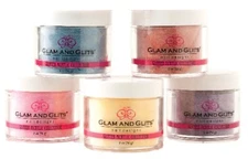 Glam Glits Nail Acrylic Color Powder  - 2oz/57g Jar - Choose Your Color
