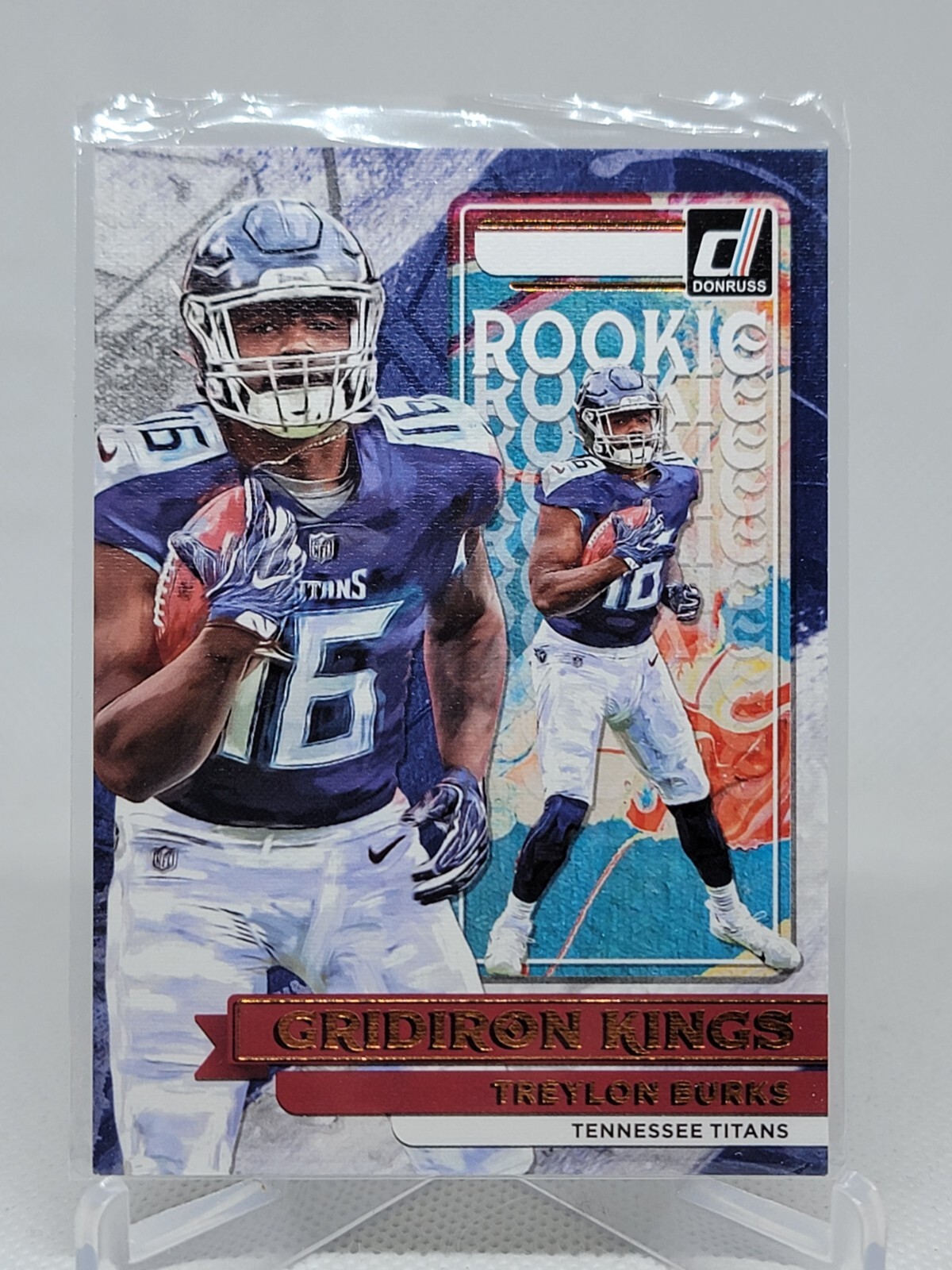 2022 Donruss #RGK-9 Treylon Burks Rookie Gridiron Kings E3A