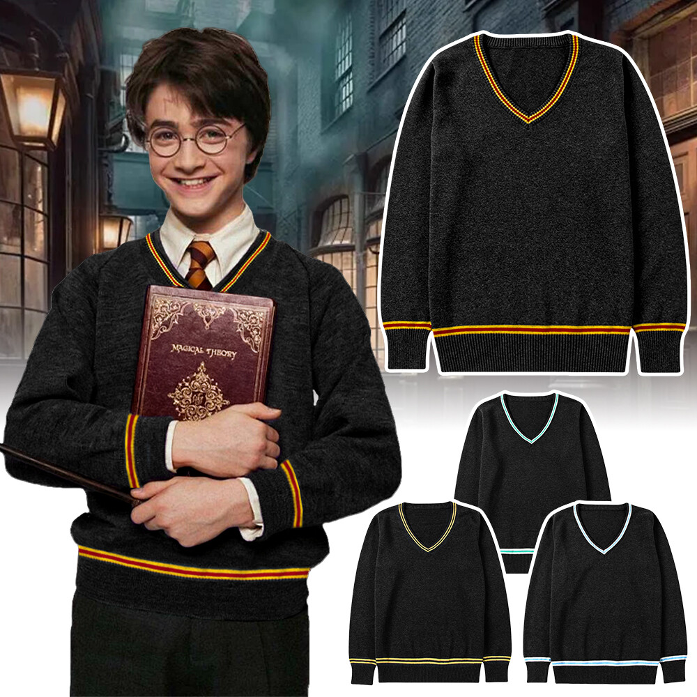 Harry Potter Jumper Sweater Gryffindor Ravenclaw Lythern