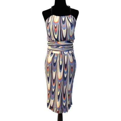 m missoni halter dress Missoni Cutout Wavy Jacquard Halter Maxi Dress