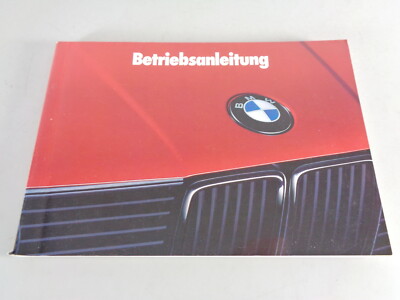 Operating BMW 3er E30 +Cabriolet+ ( Ix) + Touring 316 318 320 325 By 1988