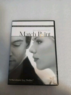 マッチポイント [DVD] w17b8b5 新品・未開封】 マッチポイント 初回限定版 特別ブックレット付 DVD