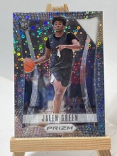 2021-22 Panini Prizm Draft Picks Flashback Jalen Green #4  RC Silver Circles