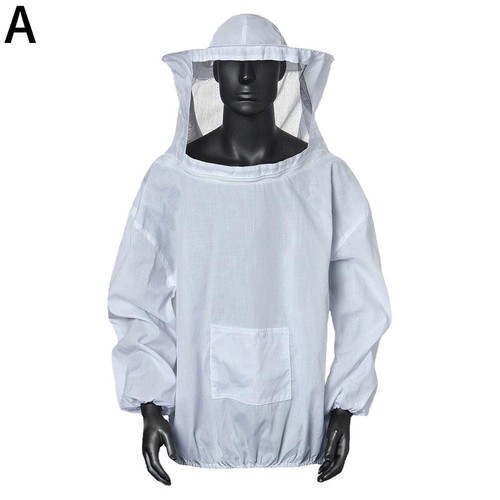 Bees Proof Clothing Protective Beekeeping-Jacket Half Body Anti-bee Bite Hooded - Picture 8 of 12