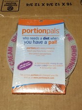 NEW Portion Control Cutting Board - 5 color coded non stick bottom dishwasher