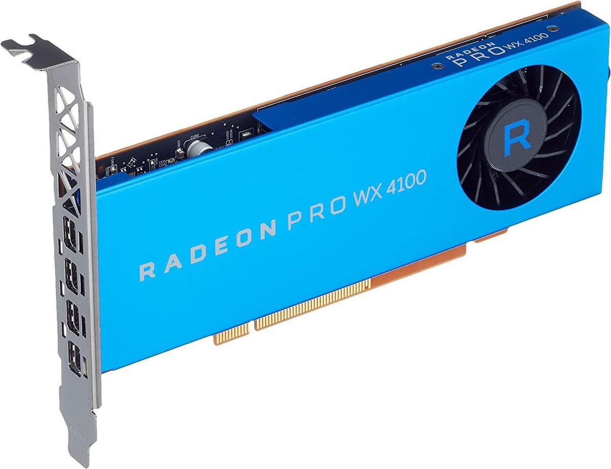 Gpu Radeon Pro Grafica De Amd AMD Radeon Pro WX4100 4GB GDDR5 128