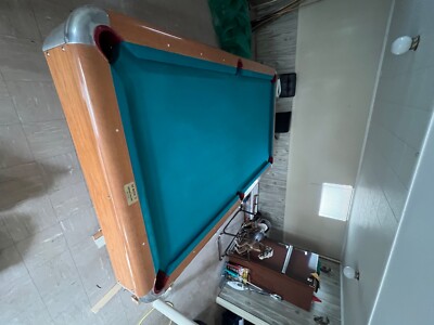 8 foot pool table - used/good condition | eBay