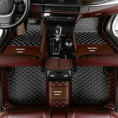 Für Chevy Alle Modelle Luxus Custom Fußmatten Wasserdichte Anti-Rutsch Teppiche - Bild 2 von 34