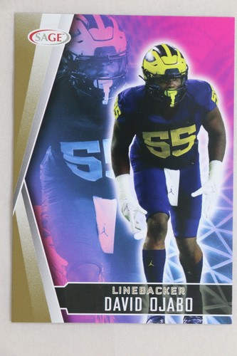 2022 Sage High Series Draft Football GOLD PARALLEL - Pick Your Player - Picture 93 of 136