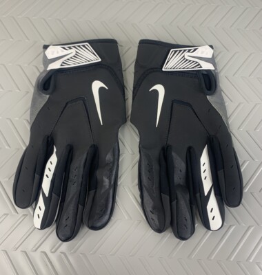 NEW Nike Superbad Football Gloves Men's 3XL NFL Black/White Leather  Palm