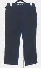 WOMEN'S OLD NAVY NAVY BLUE HIGH-WAISTED PIXIE STRAIGHT ANKLE PANTS - 10 PETITE