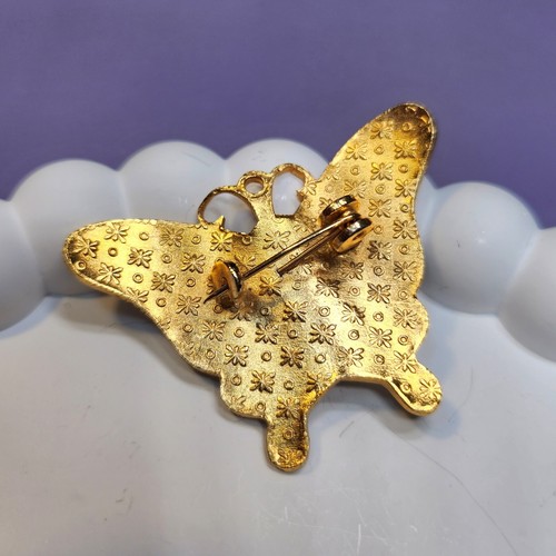 Vintage Cloisonné Enamel Butterfly Brooches - Choose Your Favorite Butterflies - Picture 24 of 33