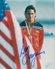 *GREG LOUGANIS* Signed Autograph 8x10 color   W/COA