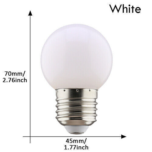 20x Set farbige LED 3W E27 Leuchtmittel Birnenform gemischt farbige Glühbirnen - Bild 36 von 36
