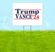 TRUMP VANCE 2024 MAGA FJB 18x24 Yard Sign Snipe Election YS00070