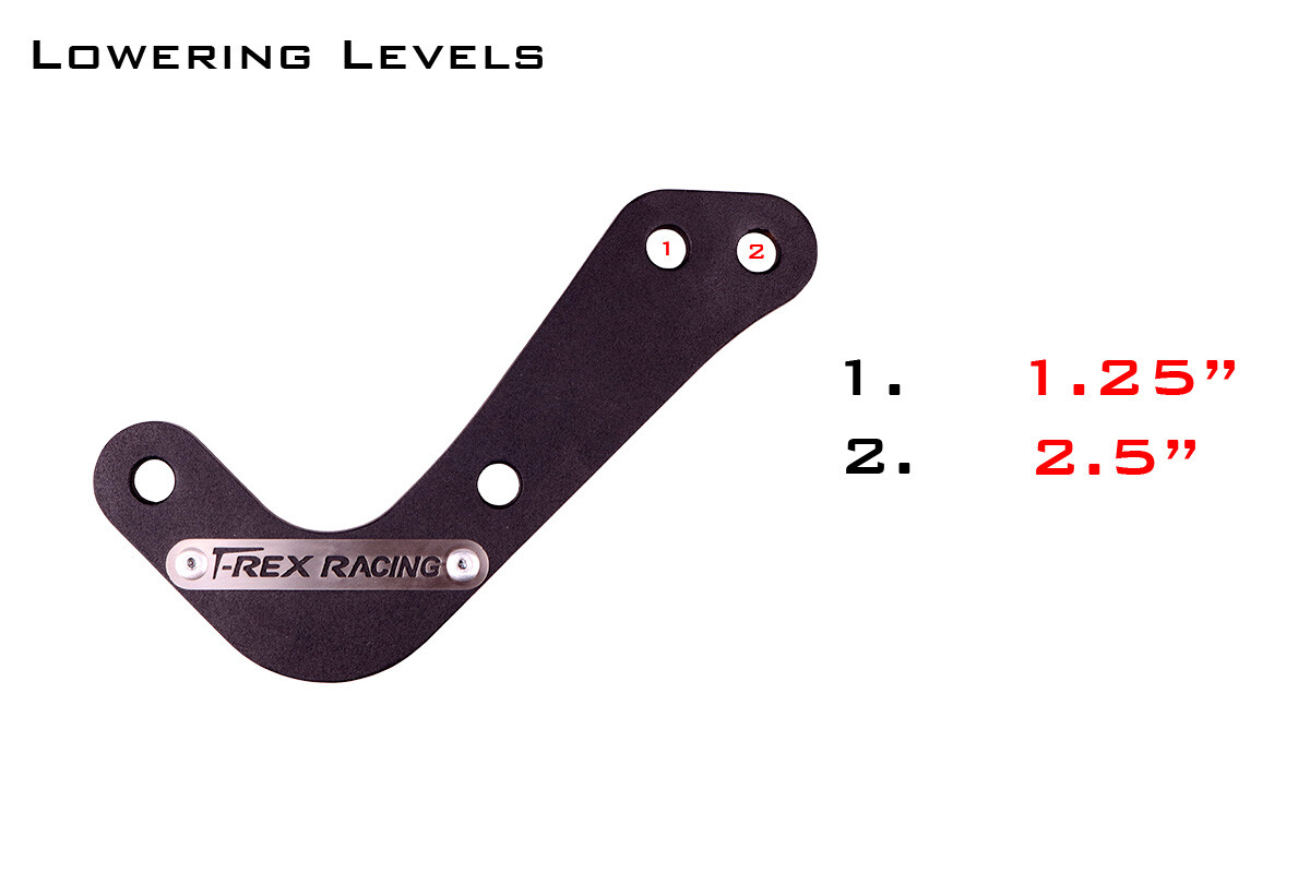 T-Rex Racing 2011 - 2022 Kawasaki ZX-10R Lowering Links - 2 Levels