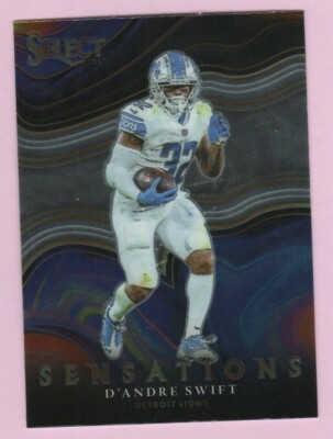 2021 Panini Select Sensations D'Andre Swift #SEN-15 Detroit Lions  (J723)