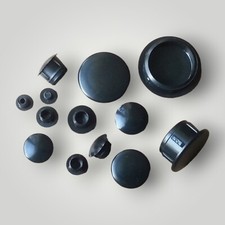 Round Hole Plugs Plastic Blanking Inserts Masking Finishing End Caps 