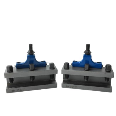 2PCS Fine Ground BD25120 Turning Tool Holder 4 B Multifix Quick Change Tool Post