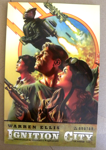Avatar 2010 Warren Ellis IGNITION CITY tpb reg $20 NM qq