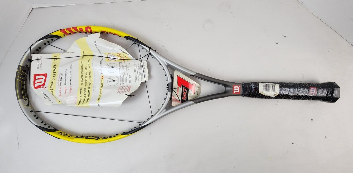 Wilson Hyper Pro Staff Zone 7.1 Tennis Racket (T7371) - 4 1