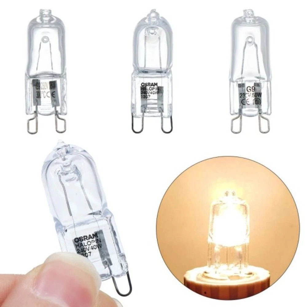 25W 40W 60W Light Bulb Eco Halogen Bulbs White Filament Lamp Inserted Beads