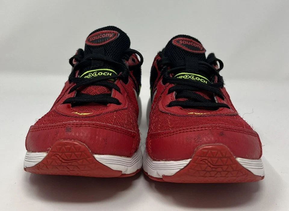Zapatillas deportivas Saucony Boys Kotaro 3 rojas negras de caña baja talla 13 Foto 4 de 4