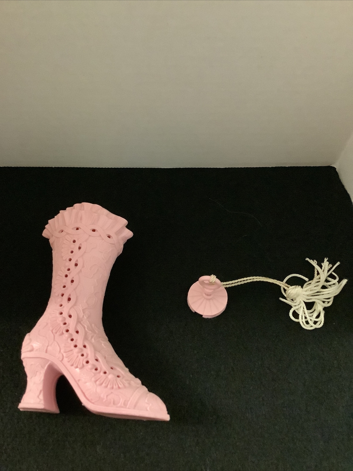 Vintage Avon Potpourri Holder Pink Boot eBay