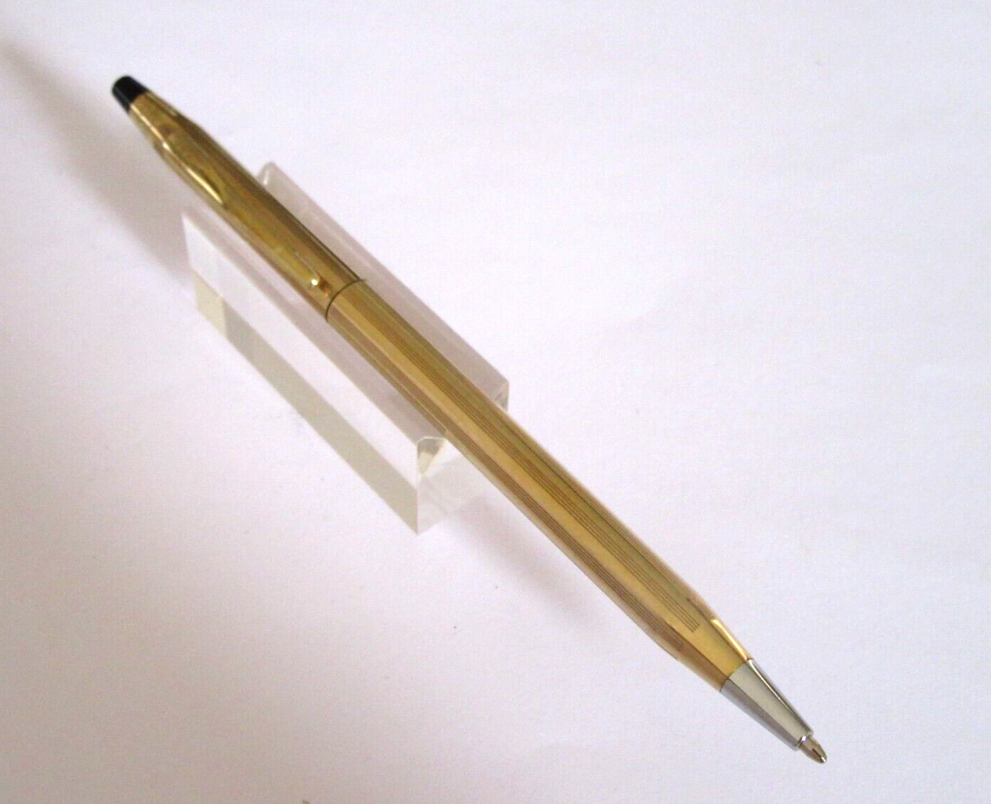 Stylo bille Cross Century plaqué or 10 kt neuf MX412, le cadeau idéal pour marquer les grands moments
