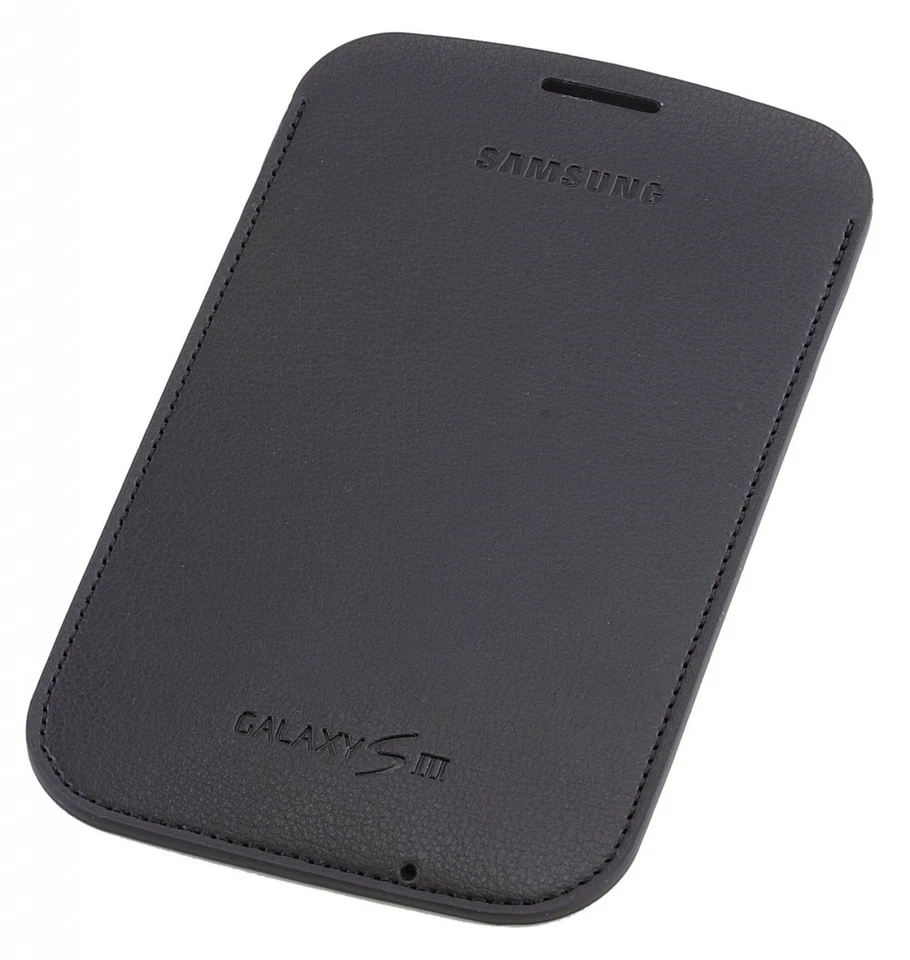 GENUINE Samsung Galaxy S3 i9300 Original Slip Pouch Cover Case | EFC-1G6LBECSTD - Image 3 of 4