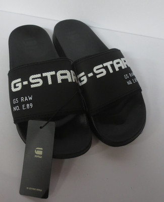 G STAR MEN'S Cart V Tpu slides - BLACK - US SIZE 9